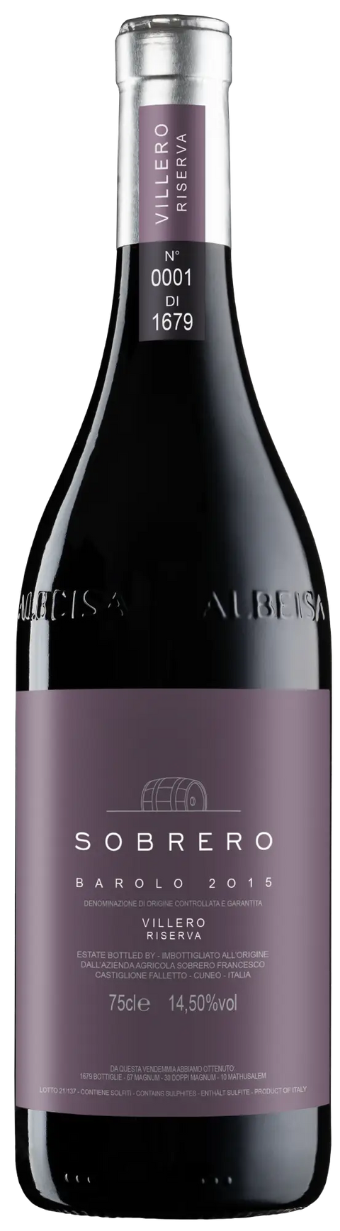 Villero Riserva Barolo DOCG 2015 75cl