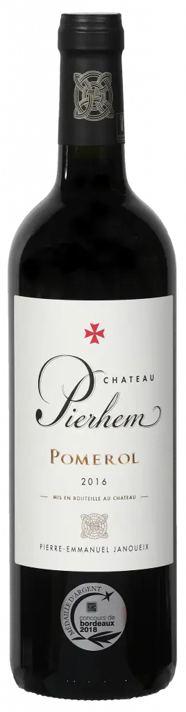 Château Pierhem Pomerol AOC 2016 75cl