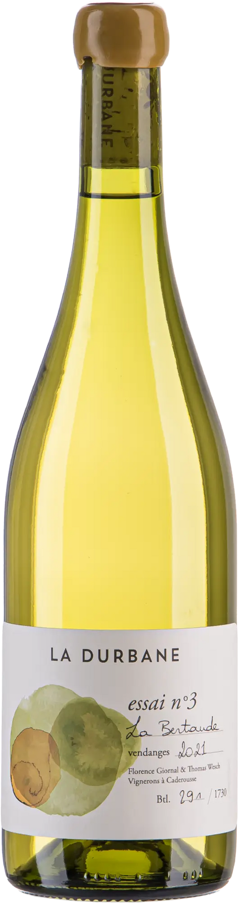 Essai no. 3 2021 75cl