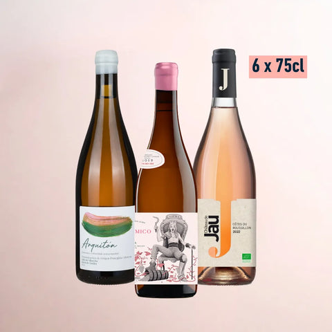 Drei Nuances von Rosé - 6 Flaschen