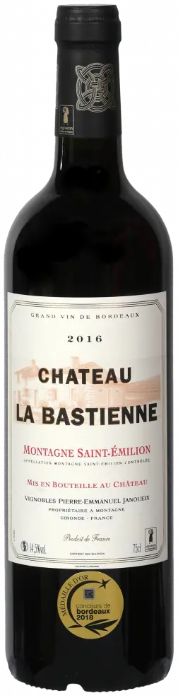 Château La Bastienne St Émilion AOC 2019 75cl